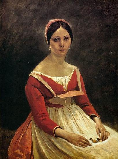 Jean Baptiste Camille  Corot Madame Legois China oil painting art